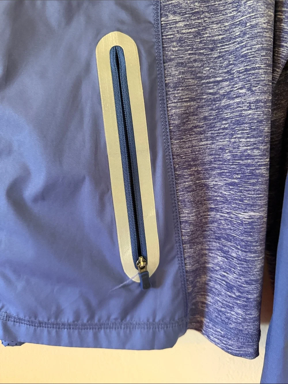 Lululemon Run Featherweight Hybrid Jacket 2 Royalty Purple Windbreaker